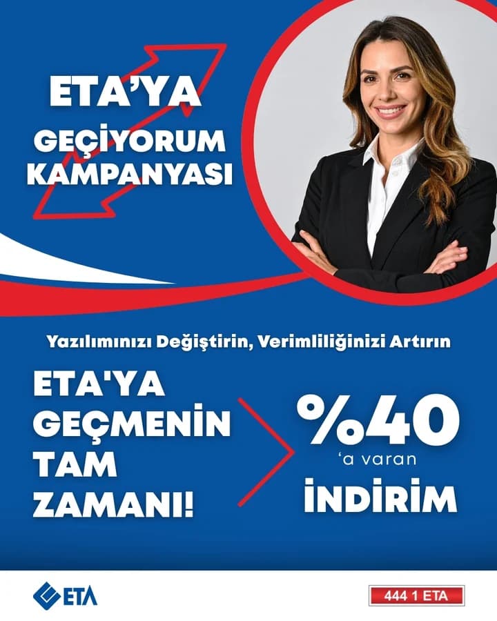 ETA’ya Geçiyorum kampanyası — %40’a varan indirim