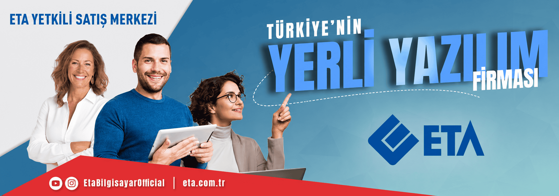 ETA Yetkili Satış Merkezi ve Türkiye’nin yerli yazılım firması ETA tanıtım görseli